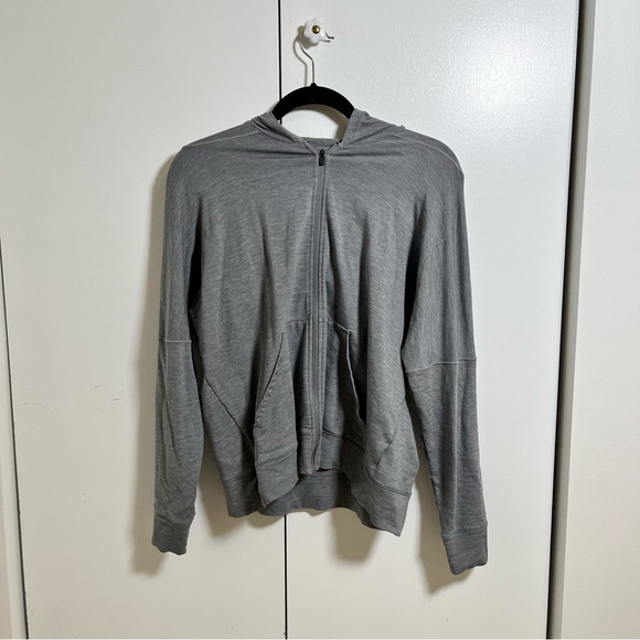 Icebreaker base layer jacket - grey - Picture 2 of 3